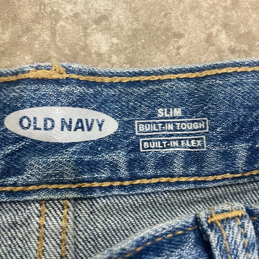 Old Navy Men’s Slim‎ Built-In Flex Rip-and-Repair Jeans Sz 32 x 34